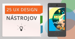 25 UX nástrojov, ktoré dizajnérom zjednodušia život titulok so smartphonom