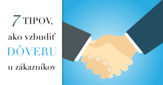 7 tipov, ako vzbudiť dôveru u zákazníkov internetového obchodu, podanie rúk