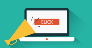 8 príkladov, ako má vyzerať Call-to-action, notebook mockup s tlačidlom